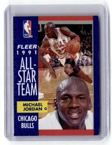1991-92 Fleer Michael Jordan #211 Chicago Bulls - Picture 1 of 2