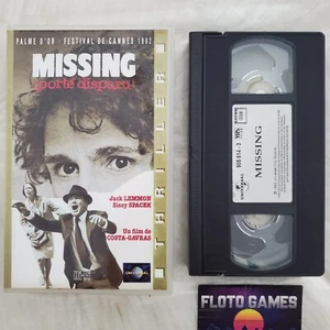 VHS D'Origine FR : Missing Porté Disparu - Palme d'Or 1982 - Floto Games - Photo 1/3