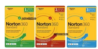 Norton 360 Standard Internet Security PREMIUM 5 3 2 1 Devices Window MAC 2025 - image 1 of 4