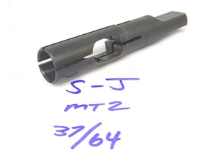 Taladro de manga dividida usado Scully Jones #2MT 37/64" (.5781) 848469 - Imagen 1 de 1