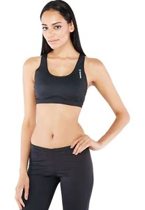 [B88142] Womens Reebok High Impact Sports Bra - Black - Picture 1 of 4