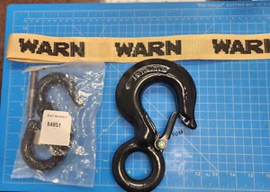 Warn Winch 77681 5 Ton Hook / Coupler / Strap Lead Hammerlok Swivel[D3F] - Picture 1 of 17