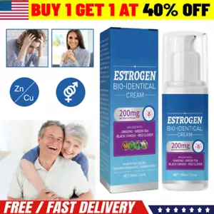 NEU Östrogen Creme natürlich bioidentisch Menopause Linderung Balance Therapie USA - Bild 1 von 9