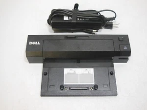 Dell E-Port Plus Docking Station Model K09A w/ AC Adapter Power Supply - Picture 1 of 9