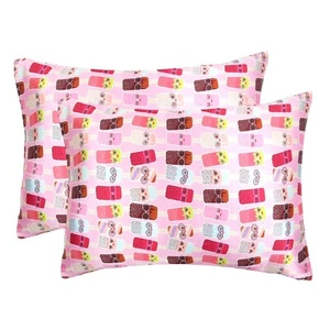 Decorative Throw Pillow Cover Satin Pillowcase Printed Bedding Cushion Covers - Picture 1 of 107