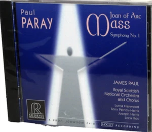 Reference Recordings CD RR-78: Paul Paray - Joan of Arc Mass - 1997 USA SEALED - Picture 1 of 2