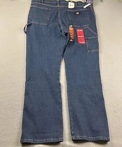 Dickies Flex Jeans Mens 42X32 Blue Regular Straight Temp-IQ Warming Workwear NWT - Picture 1 of 10