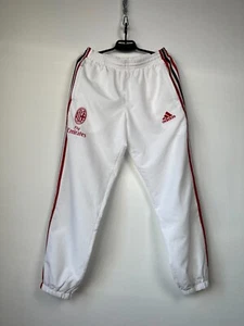 Pantalones de chándal Adidas AC Milan vintage blancos talla M para hombre - Imagen 1 de 12