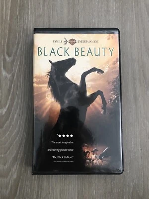 Black Beauty VHS Alan Cumming Sean Bean Clamshell Warner Bros Family Movie 1994 - Image 1 of 4