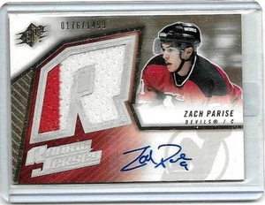 ZACH PARISE 2015-16 SPx ROOKIE JERSEY WORN ROOKIE 2 COLOR PATCH#/1499 - Picture 1 of 1