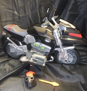 MAX STEEL PSICOCOMBAT CYCLE - CON Casco, Dardo, Luces Sonido - Imagen 1 de 5