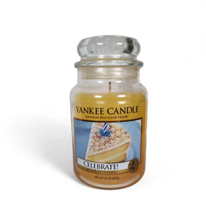Yankee Candle Celebrate Pastel de Cumpleaños 22oz Vela Retirada Sin Quemar Calentador de Casa - Imagen 1 de 10