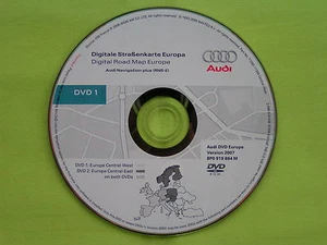 AUDI DVD NAVIGATION PLUS DEUTSCHLAND EUROPA 2007 RNS-E A3 A4 A6 TT R8 8P0 TOP - Bild 1 von 1