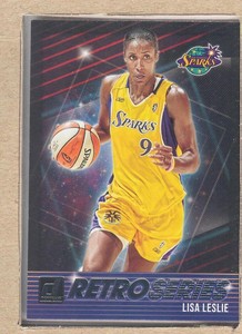 Lisa Leslie 12 2019 Donruss WNBA Retro Series
