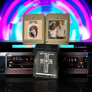 8 Spur Tonbandkassette Lot 3 Jesus Christ Super Star 2 Carpenters Horizons LESEN - Bild 1 von 11