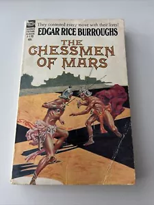 The Chessmen Of Mars 1962 Ace Paperback - Imagen 1 de 3