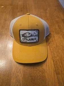 Drake Waterfowl Old School Camo Patch 2.0 Mesh Back Cap Bronze Color New/W TAGS - Picture 1 of 11