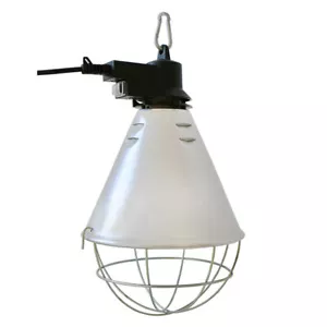 Aufzuchtleuchte Wärmelampe Wärmestrahler Schutzkorb Kükenlampe Stalllampe Licht - Bild 1 von 12