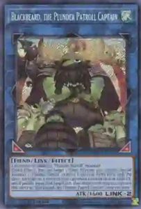 x1 Blackbeard, the Plunder Patroll Captain - BLCR-EN094 - Secret Rare - 1st Edit - Picture 1 of 1