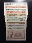 Vietnam Set 11 Banknotes 1951 - 1953 Pick 59a - 66 Au - Unc Rare