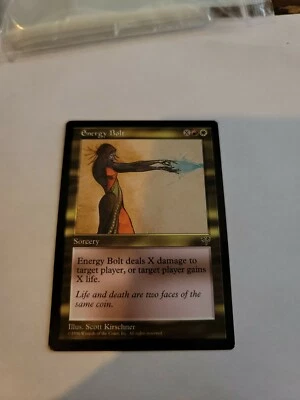 MTG Energy Bolt Mirage Regular Rare - Image 1 of 2