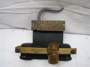 Unico The Standard Scale & Supply Co scala trave venditore campione ottone ferro strumento - Foto 1 di 8