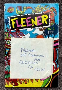 Cómic subterráneo Mary Fleener Tiki #1 incluye servilleta autografiada firmada - Imagen 1 de 20