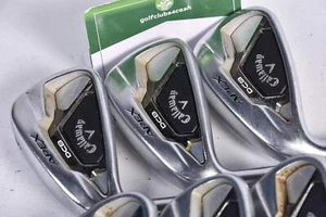 Left Hand Callaway Apex DCB Irons / 6-PW+GW / Regular Flex Elevate MPH 85 - Picture 1 of 7