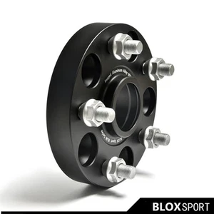 4PCS 20MM PCD5x108 CB63.3 Black Alloy Wheel Spacer for Volvo C30 C70 S40 V50 V70 - Picture 1 of 12