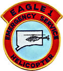 &#196;rmelabzeichen Emergency Service Helicopter Eagle 1 - Connecticut-USA