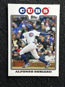 Alfonso Soriano #150 2008 Topps Baseball Menge Chicago Cubs - Bild 1 von 2