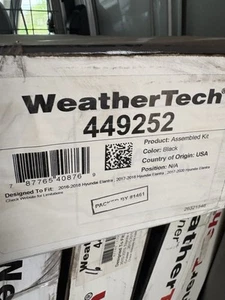 WeatherTech FloorLiner for 2016-2020 Hyundai Elantra - 2nd Row, Black - Picture 1 of 1