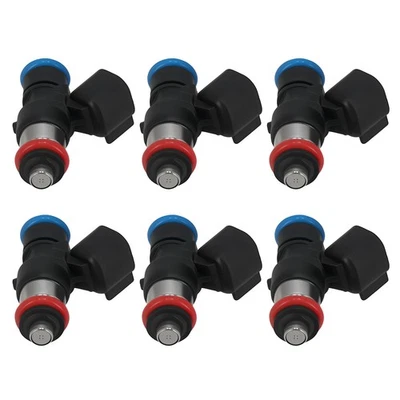 Set of 6 Fuel Injectors For Ford Escape Fusion Mercury Mazda 3.0L V6 2009-2012 - Image 1 of 4