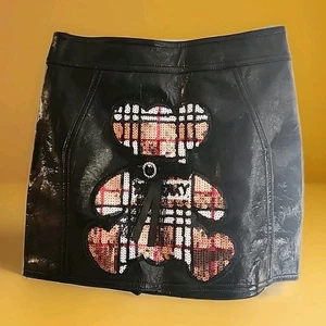 Minifalda Burberry estilo plisada y lentejuelas hecha a mano talla S ver descripción/medida - Imagen 1 de 10