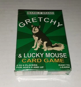 GRETCHY & LUCKY MOUSE Card Game Marble Brand 2003 For 2-6 Players USA BRAND NEW - Picture 1 of 6