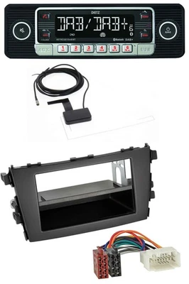 Dietz DAB Bluetooth USB MP3 Autoradio für Suzuki Celerio (LF, ab 2014) - Bild 1 von 4
