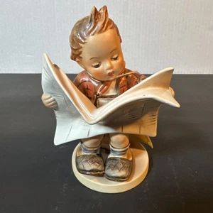 Goebel Hummel Últimas noticias HUM 184 “Das Allerneueste” con Alemania con etiqueta - Imagen 1 de 7