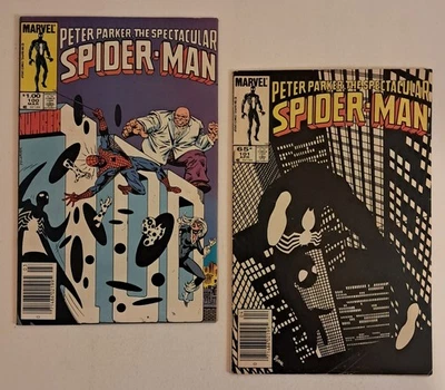Peter Parker #100 & 101 (Negative Space Classic Cover/Spot, Kingpin,Black Cat )  - Image 1 of 2