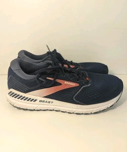 Brooks Beast 20 Scarpe da Corsa Atletica Uomo Taglia 13 Extra Larghe 4E Blu - Foto 1 di 15