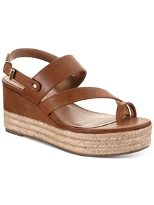 STYLE & COMPANY Womens Brown 1-1/2" Platform Bettyy Wedge Espadrille Shoes 11 M - Picture 1 of 11