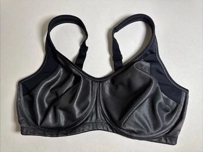 Sujetador deportivo Anita Active talla 40E negro con aros Foto 1 de 4