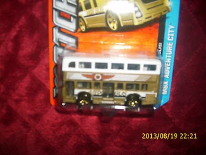 MATCHBOX 60 ANNIVERSARY MBX ADVENTURE CITY 2 STORY BUS  - Picture 1 of 2