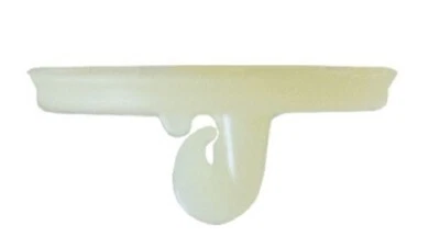 72 QTY:C. S. Osborne -Nylon Super Hook for button, Size 22: 9/16" dia. WPSH22 - Image 1 of 4