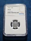1961 SILVER PROOF ROOSEVELT DIME NGC PF67