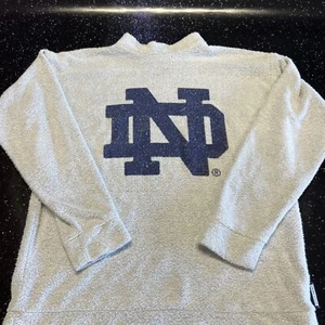 Woolly Threads Notre Dame Fighting Irish University Sweater Gray Size XS - Picture 1 of 12