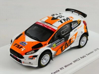 Spark Ford Fiesta R5 #35 winner WRC2 Rally Sweden 2018 1/43 S5966 - Immagine 1 di 3