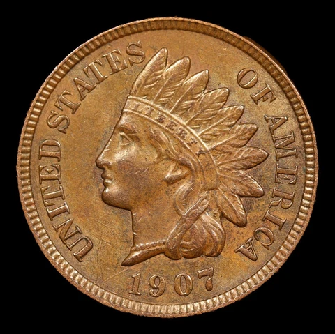 1907 Indian Head      xx Cover