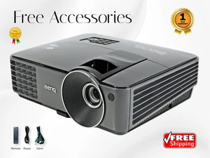 BenQ MX520 DLP Projektor Tragbar 3000 Ansi Professionell 3D 1080p HDMI W / Paket - Bild 1 von 9