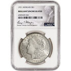 1921 Us Morgan Silver Dollar $1 - Ngc Brilliant Uncirculated