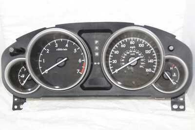 Cuadro de instrumentos velocímetro indicadores del panel de instrumentos Mazda 6 2011-2013 133.706 millas Foto 1 de 4